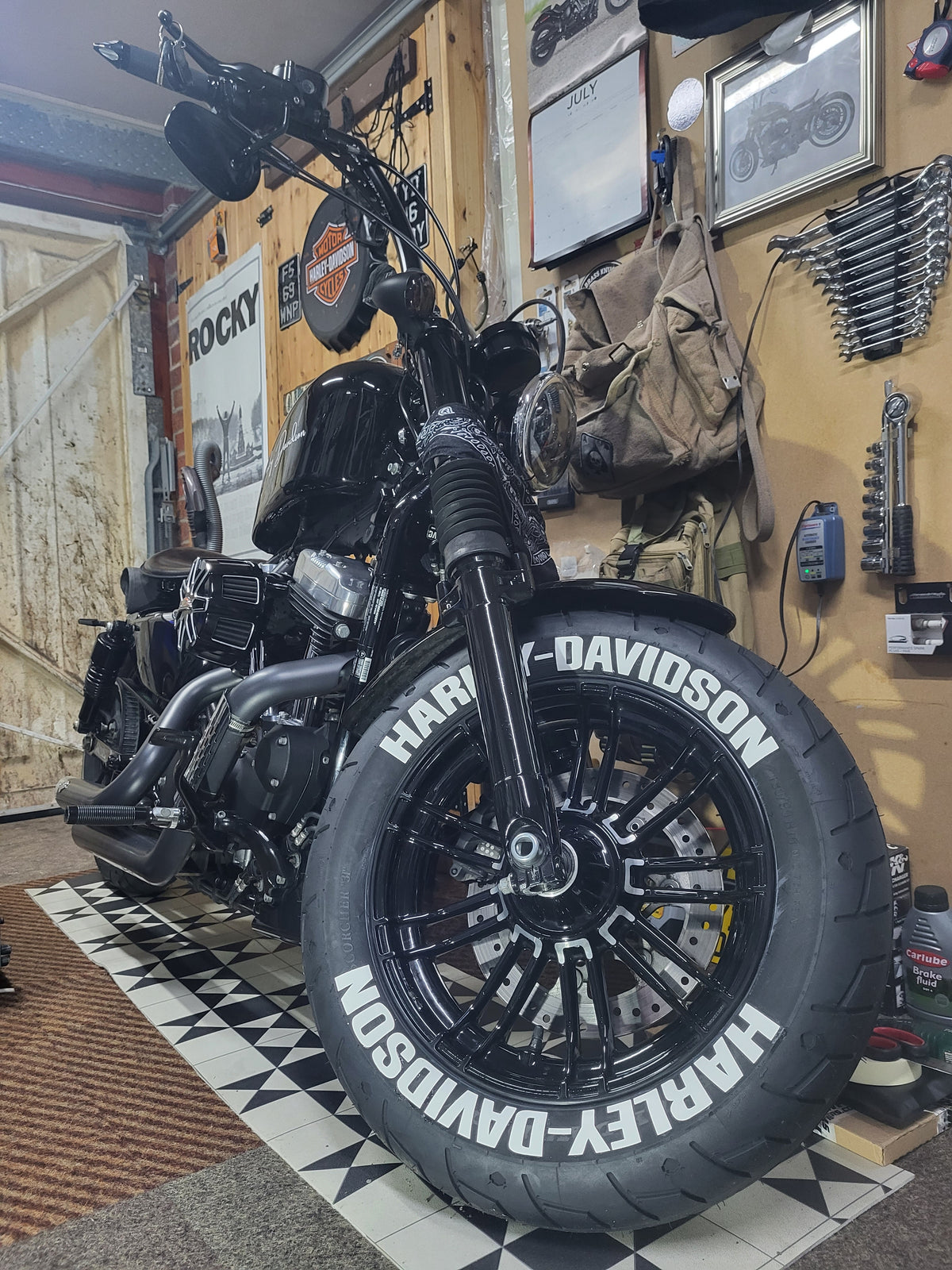 Custom Design Tyre Stickers Kit
