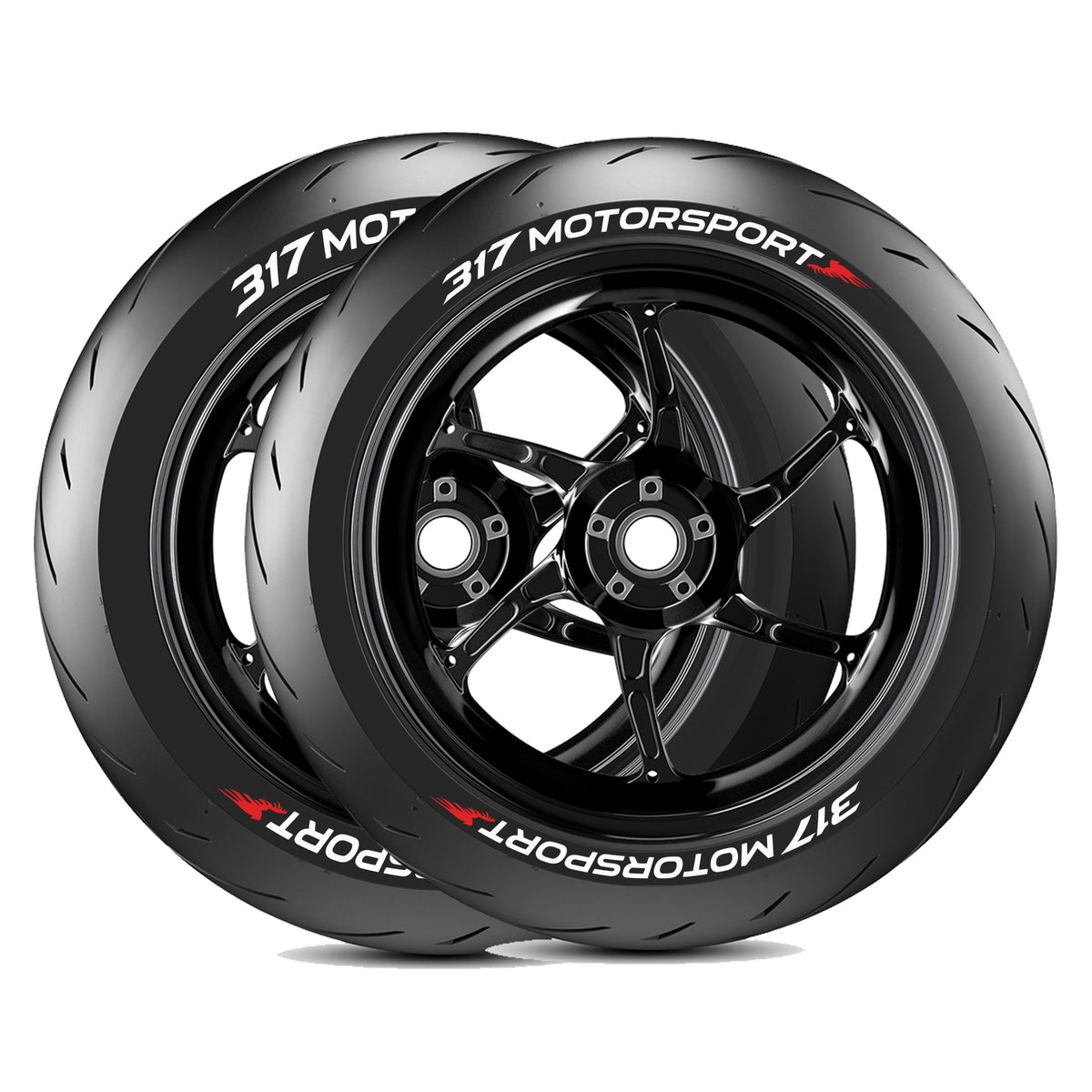 Custom Design Tyre Stickers Kit