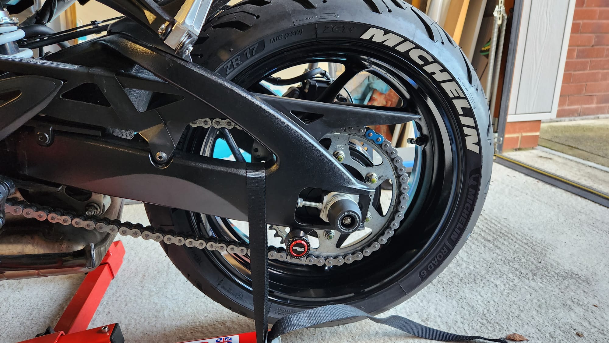 Kit d'autocollants pour pneus de moto Michelin