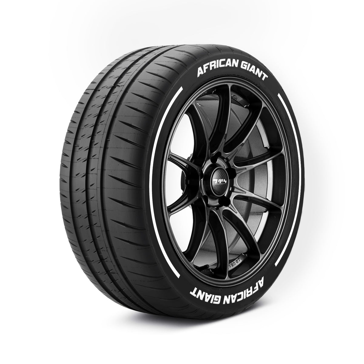 Custom Design Tyre Stickers Kit