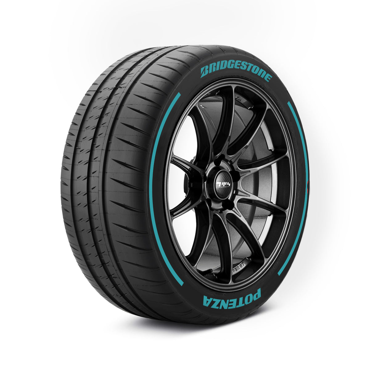 Bridgestone-Reifenaufkleber