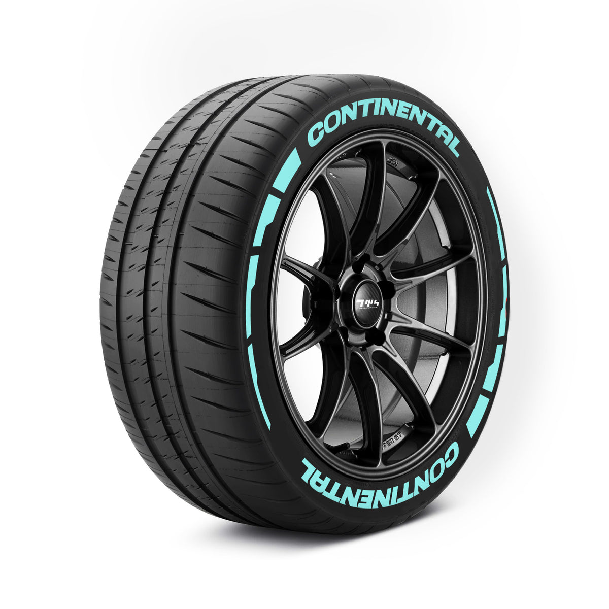 Continental Tyre Stickers With Flares Kit