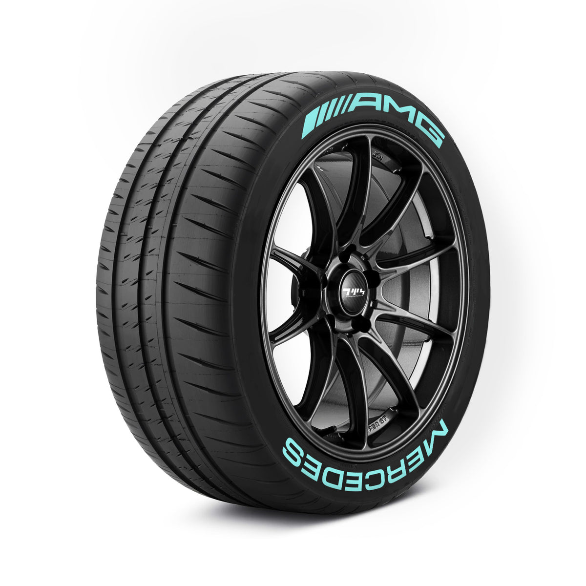 Mercedes AMG bandenstickers