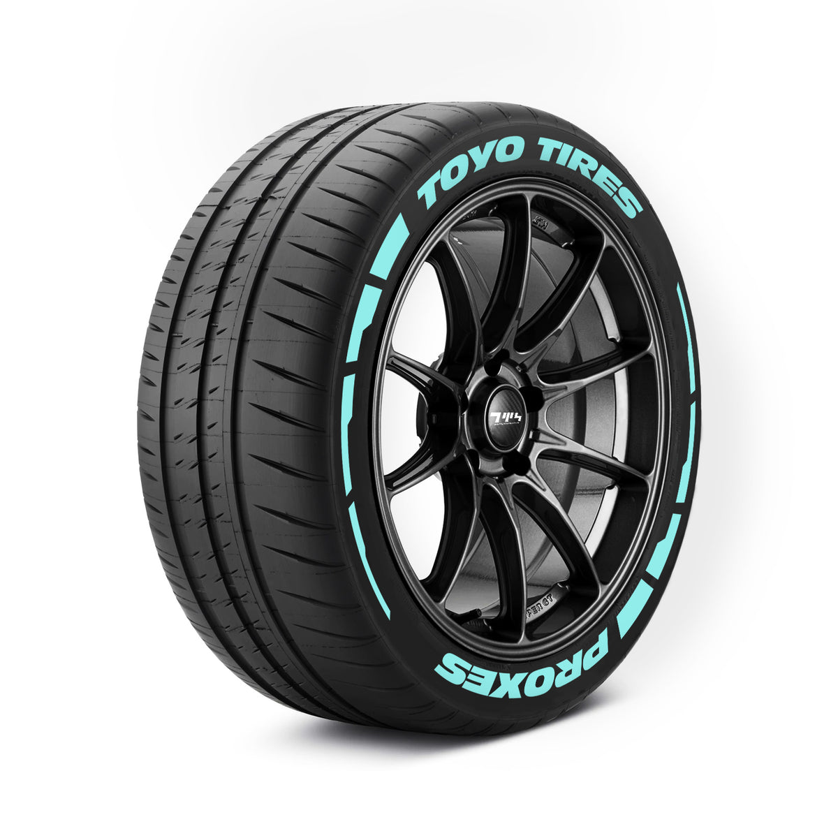 Kit d'autocollants pour pneus TOYO TIRES PROXES avec fusées éclairantes