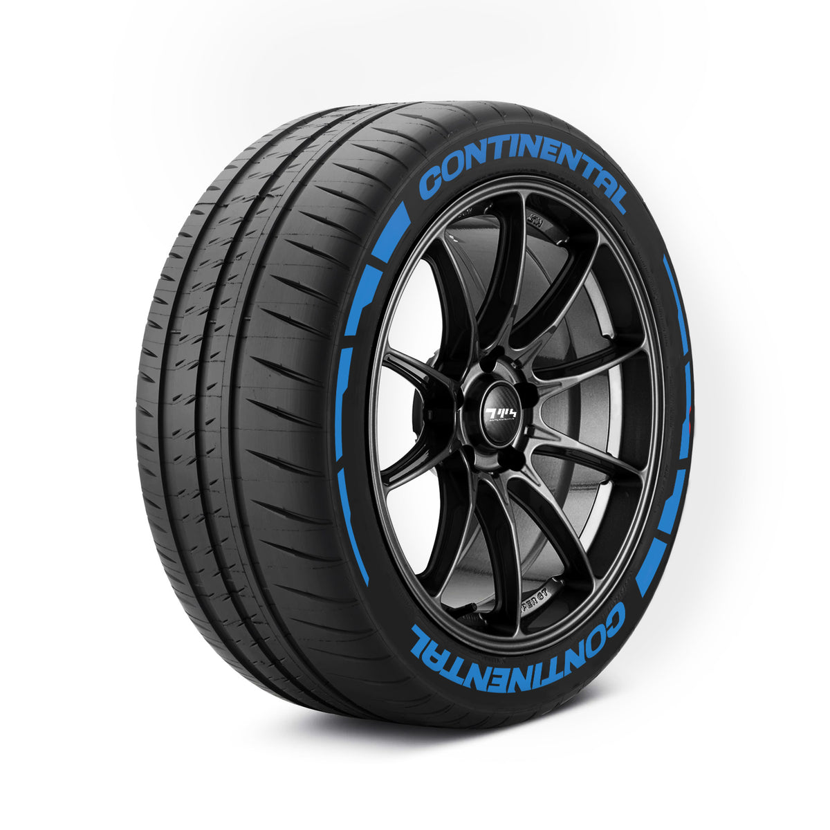 Continental Tyre Stickers With Flares Kit