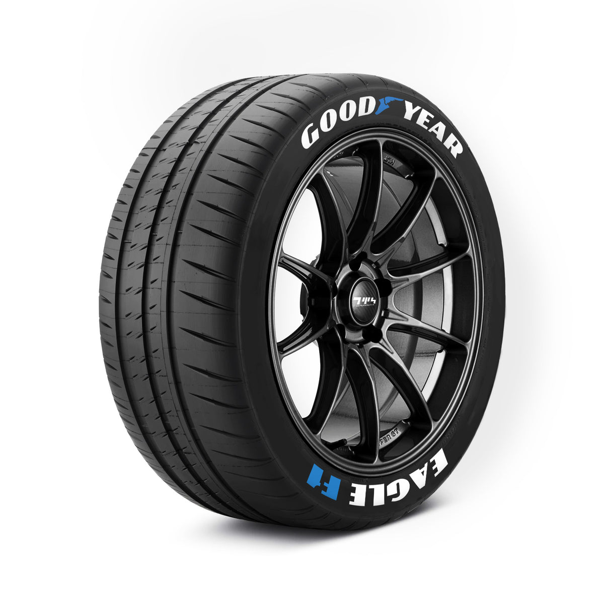Kit adesivi per pneumatici Goodyear Eagle F1 (colorati).