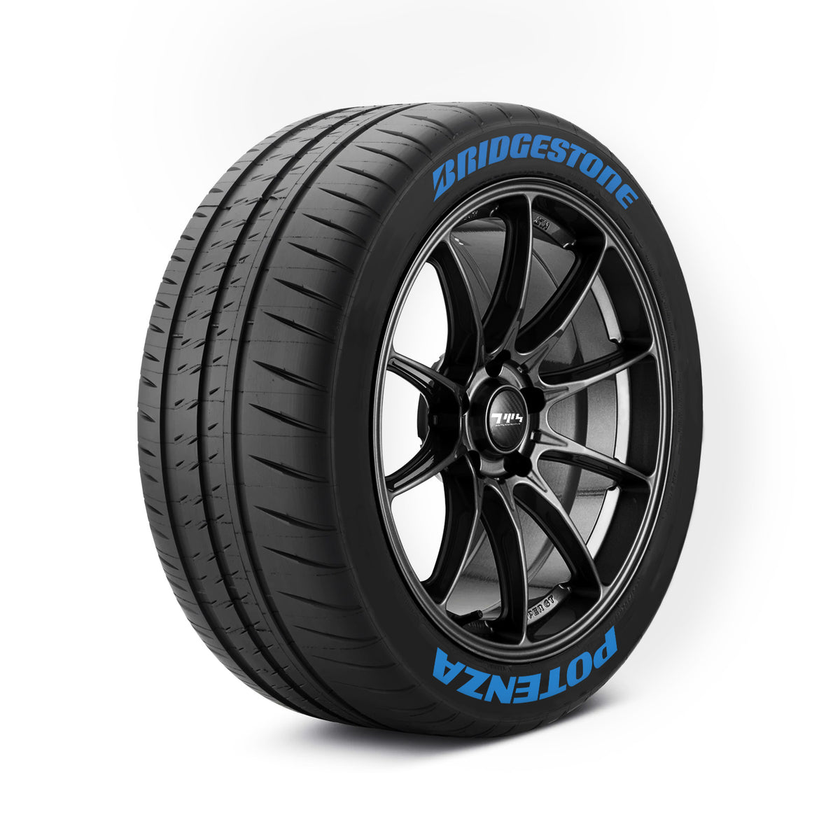 Bridgestone Potenza Reifenaufkleber