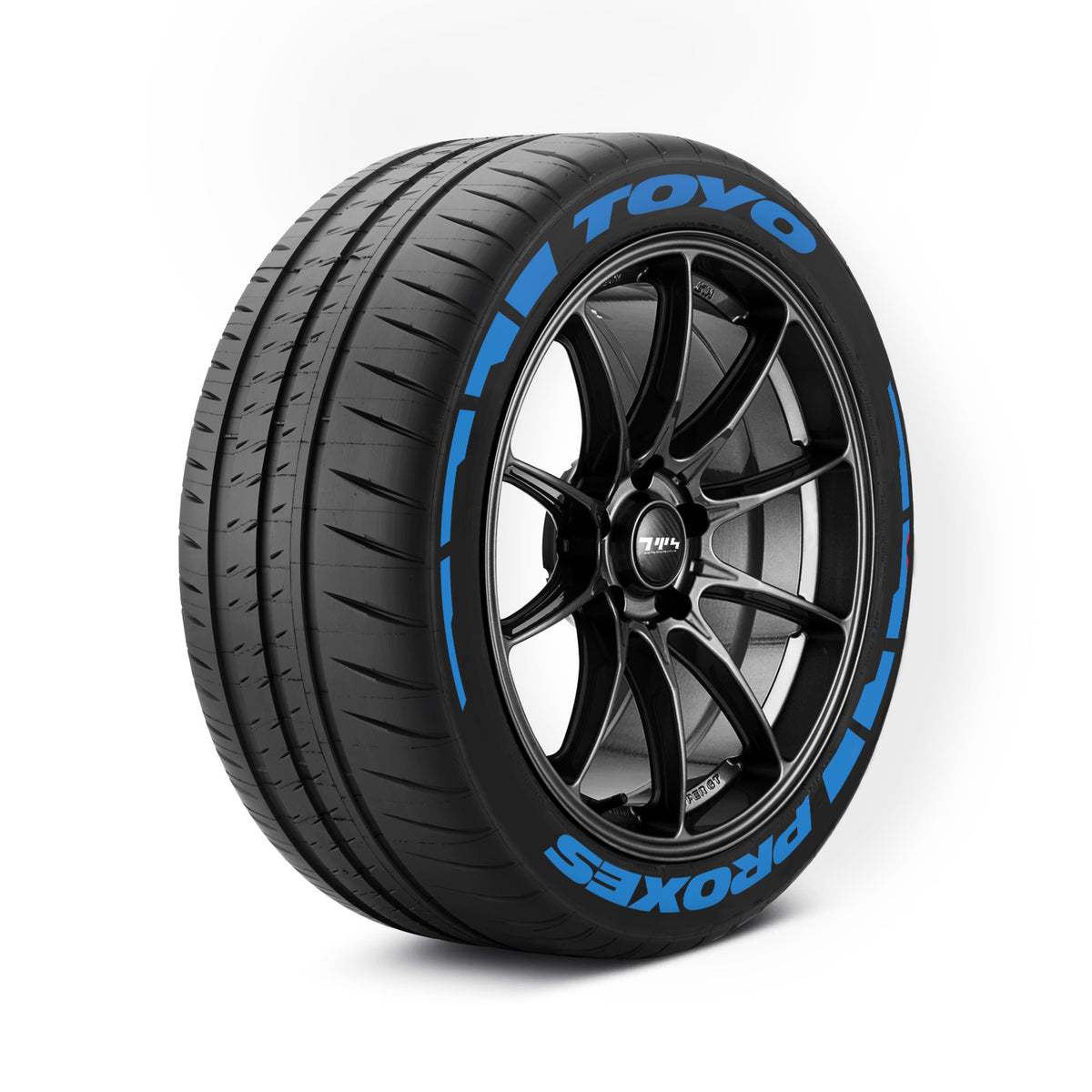 Kit d'autocollants pour pneus TOYO PROXES avec fusées éclairantes