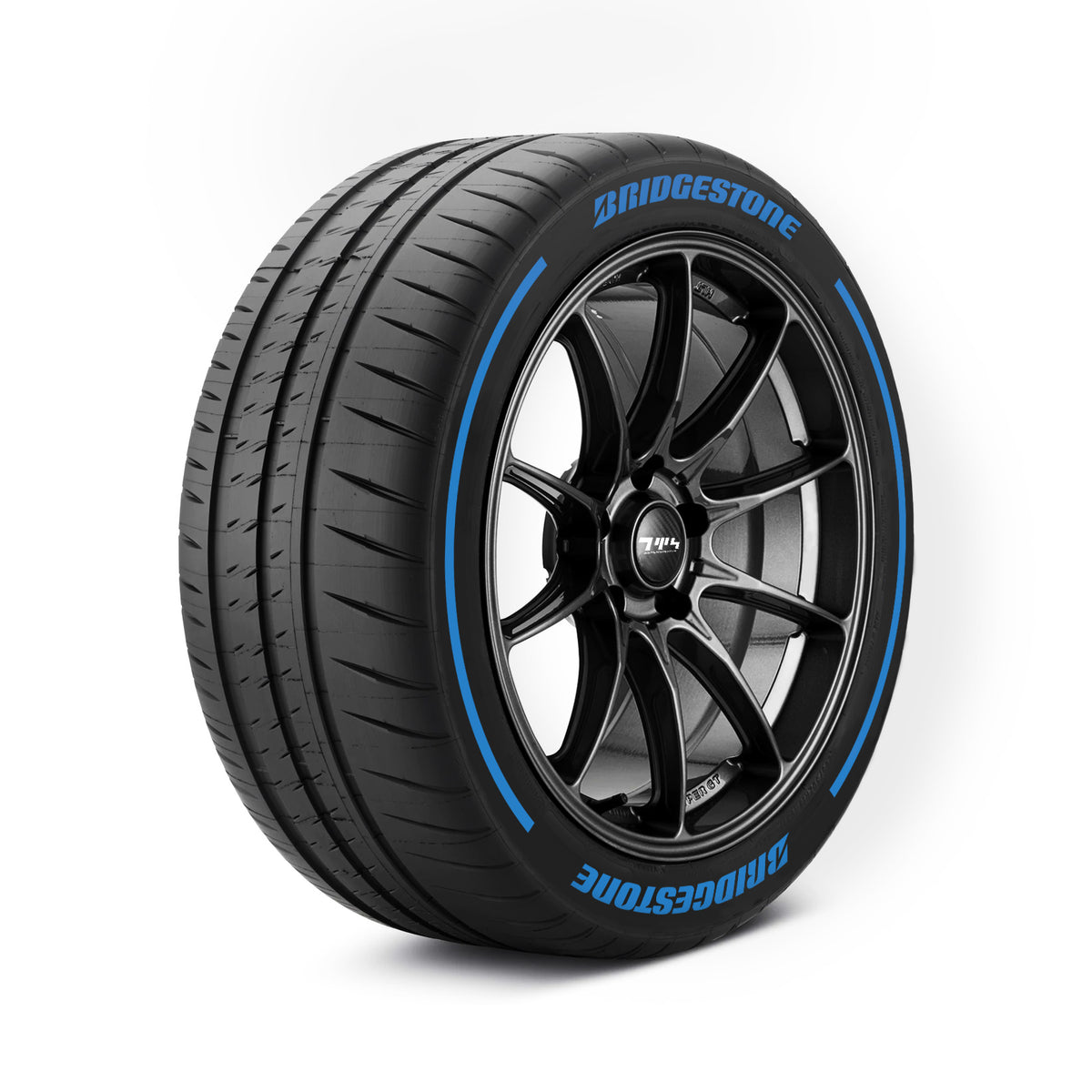 Bridgestone-Reifenaufkleber