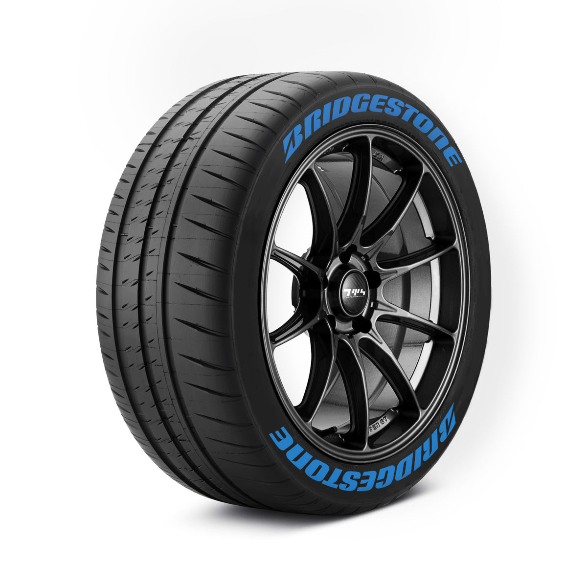 Stretched Bridgestone Tyre Stickers Kit
