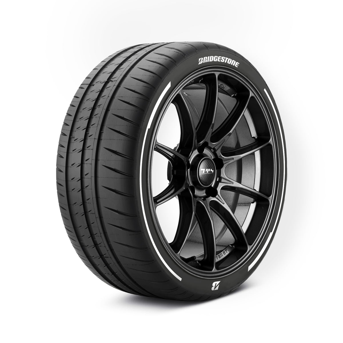 Bridgestone-Reifenaufkleber