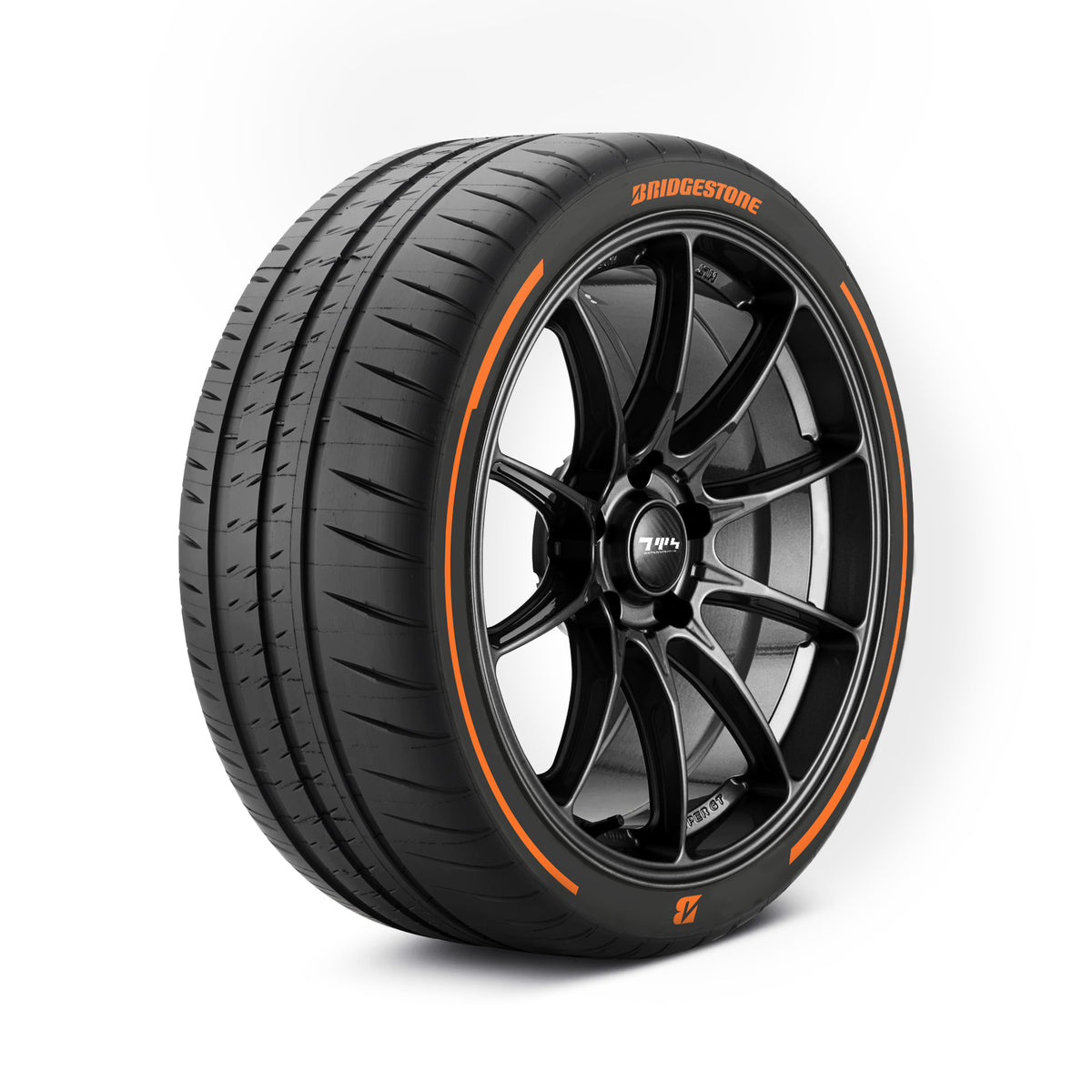 Bridgestone-Reifenaufkleber
