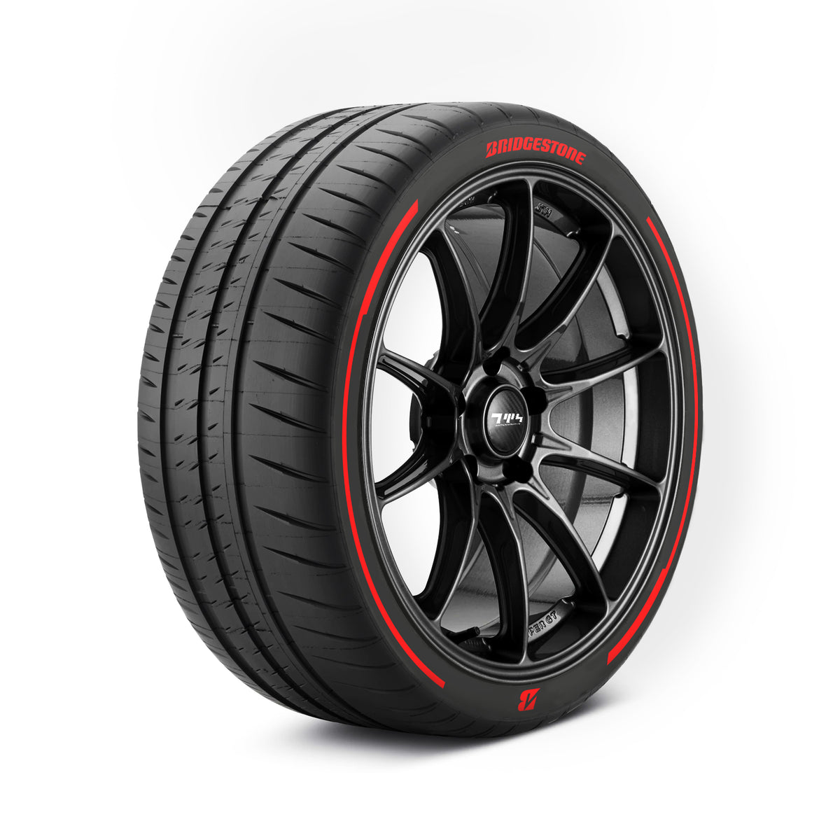 Bridgestone-Reifenaufkleber