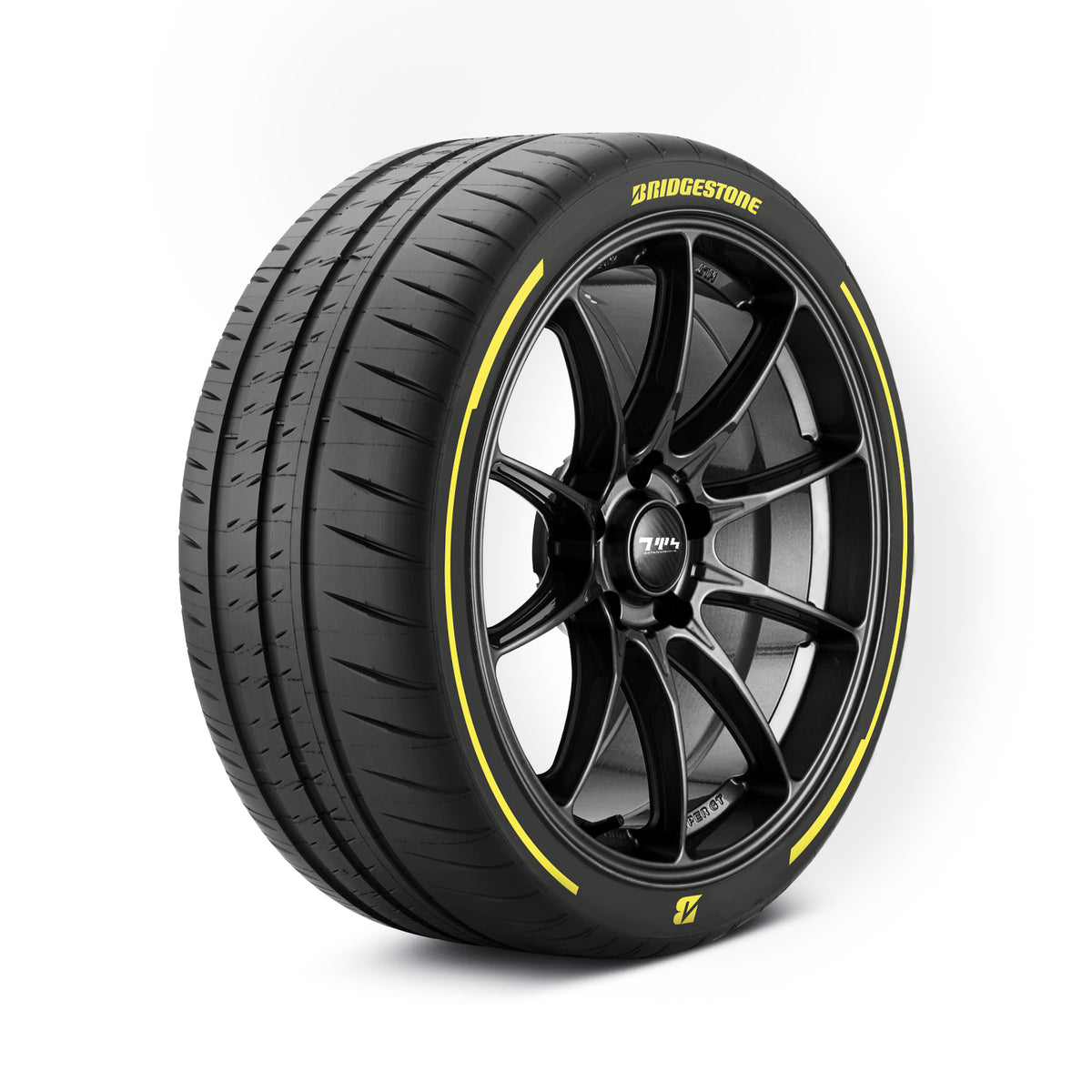 Bridgestone-Reifenaufkleber