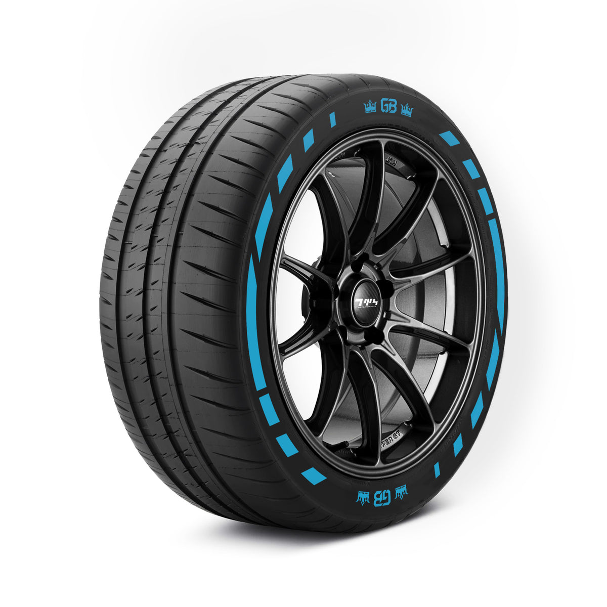 Custom Design Tyre Stickers Kit