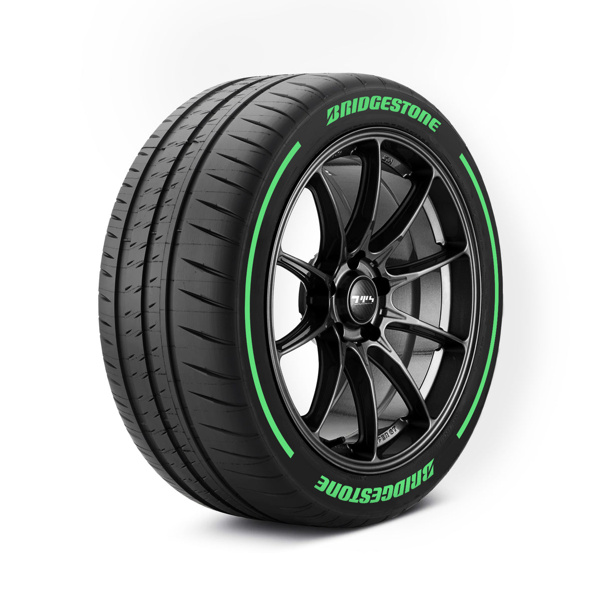 Bridgestone-Reifenaufkleber