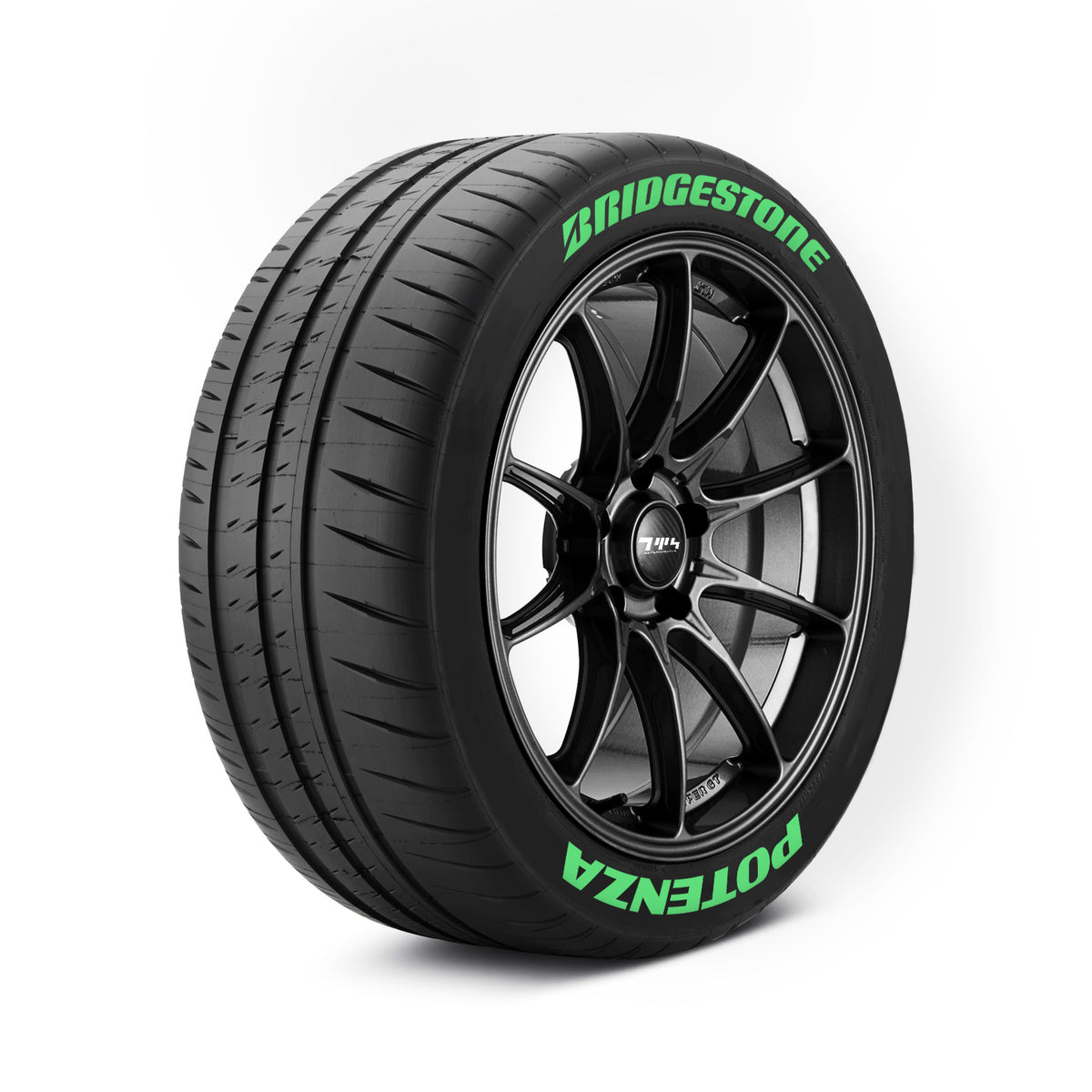 Bridgestone Potenza Reifenaufkleber
