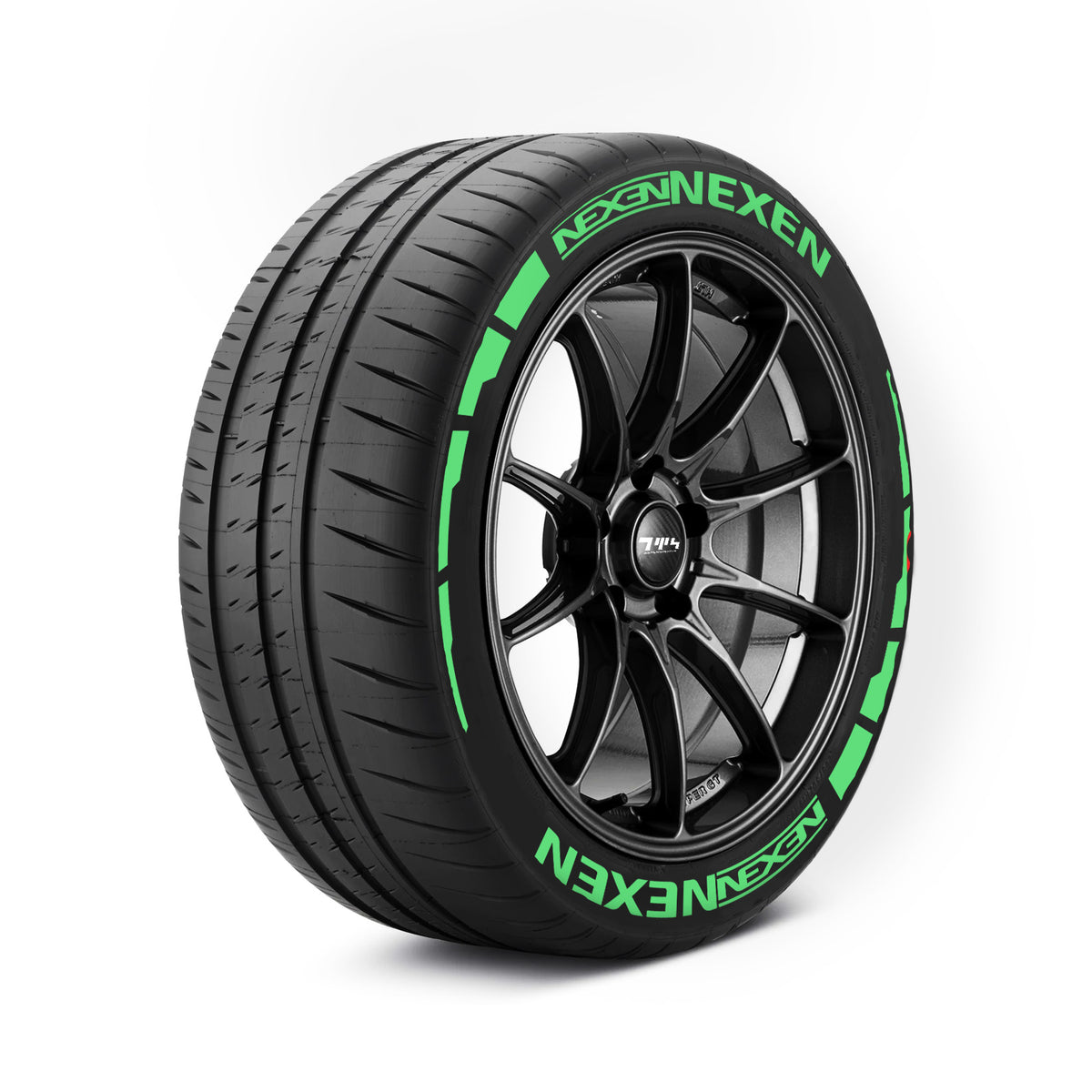 NEXEN bandenstickers met fakkels