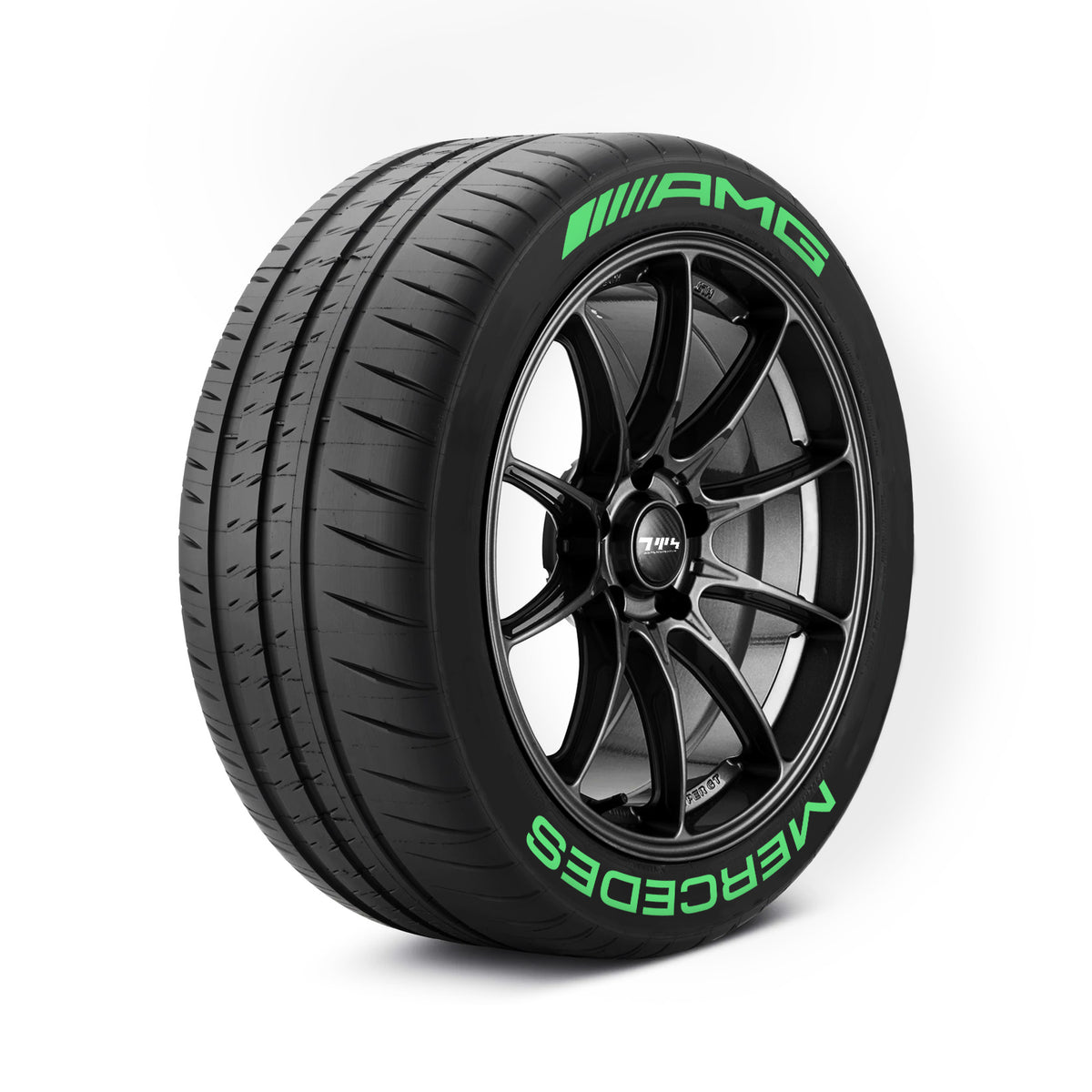 Mercedes AMG bandenstickers