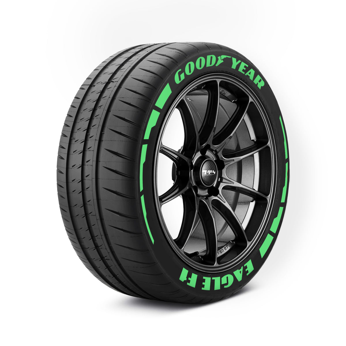 Goodyear Eagle F1 Tyre Stickers With Flares Kit