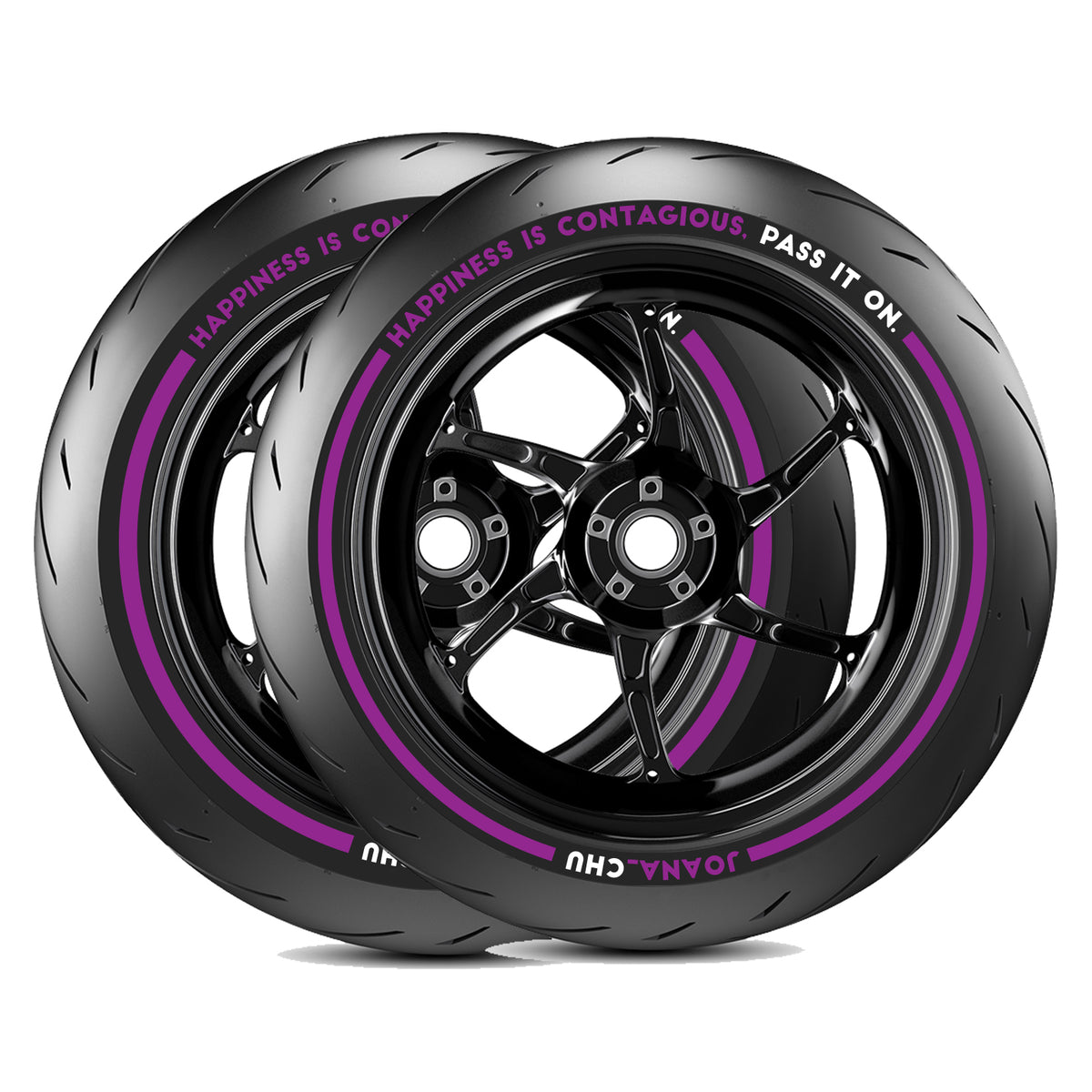 Custom Design Tyre Stickers Kit