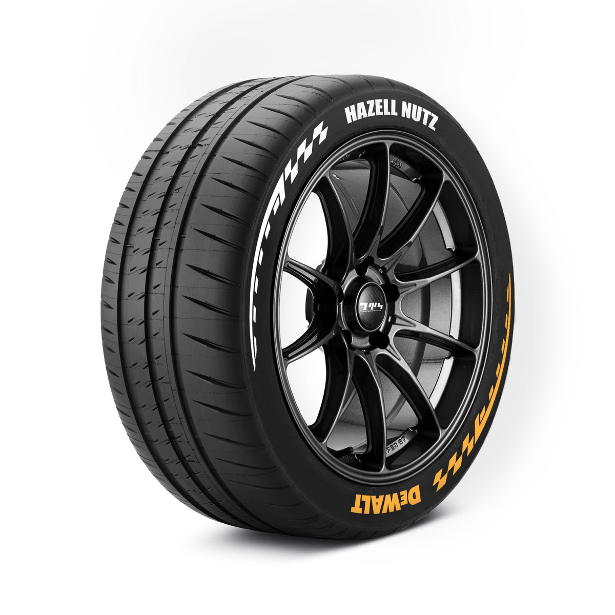 Custom Design Tyre Stickers Kit