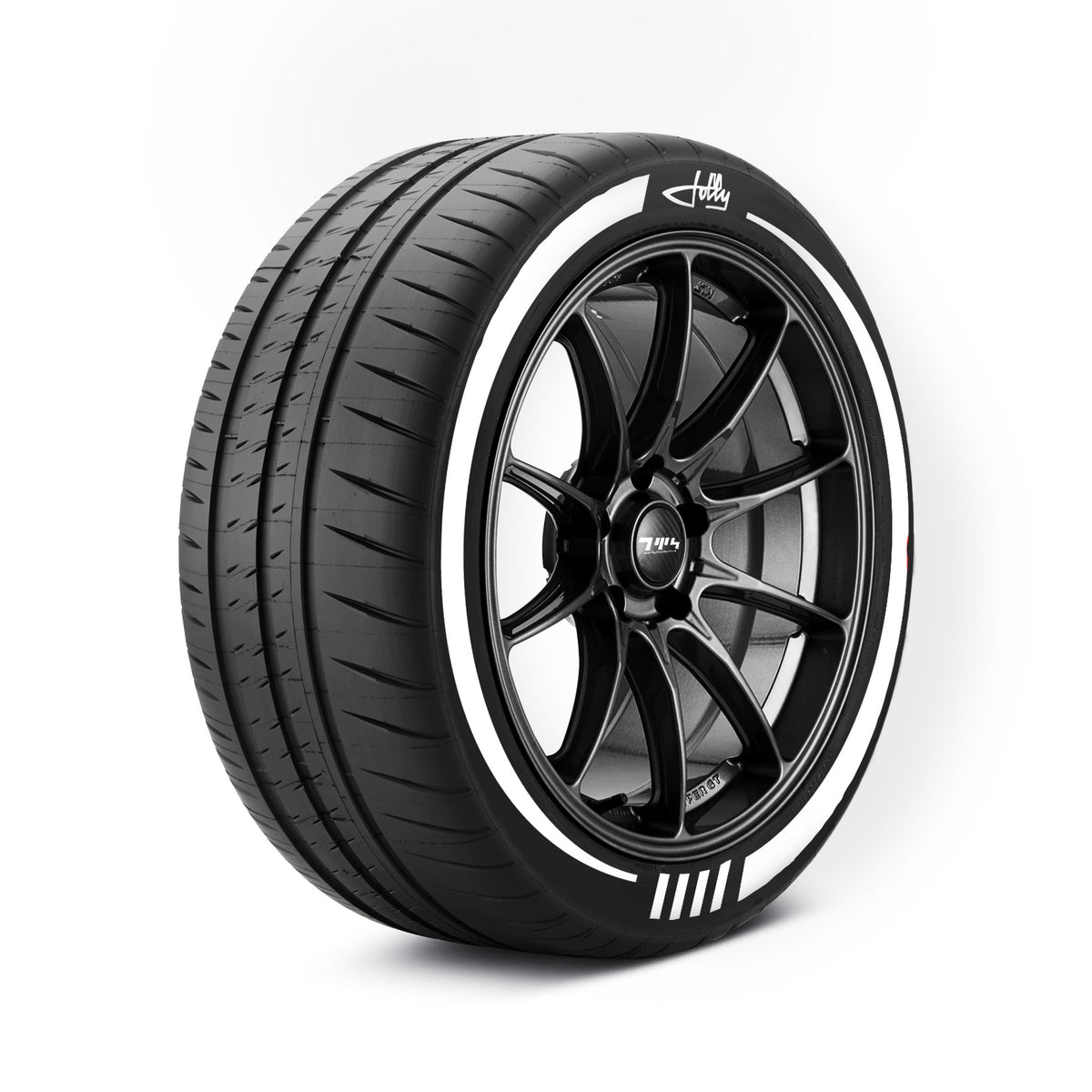 Custom Design Tyre Stickers Kit