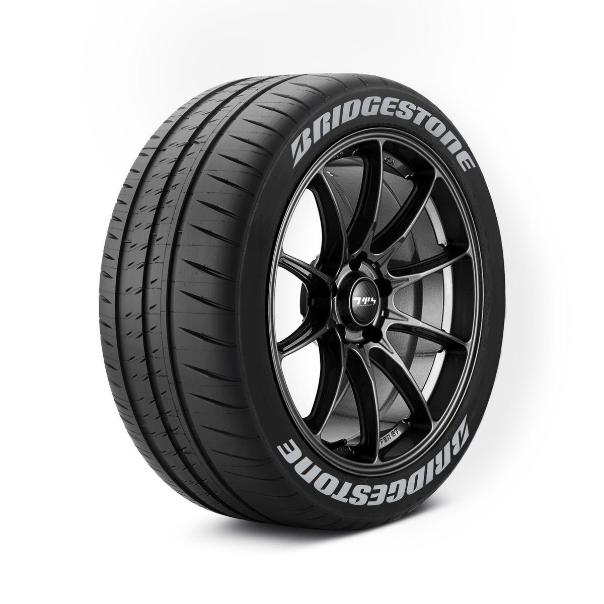 Stretched Bridgestone Tyre Stickers Kit