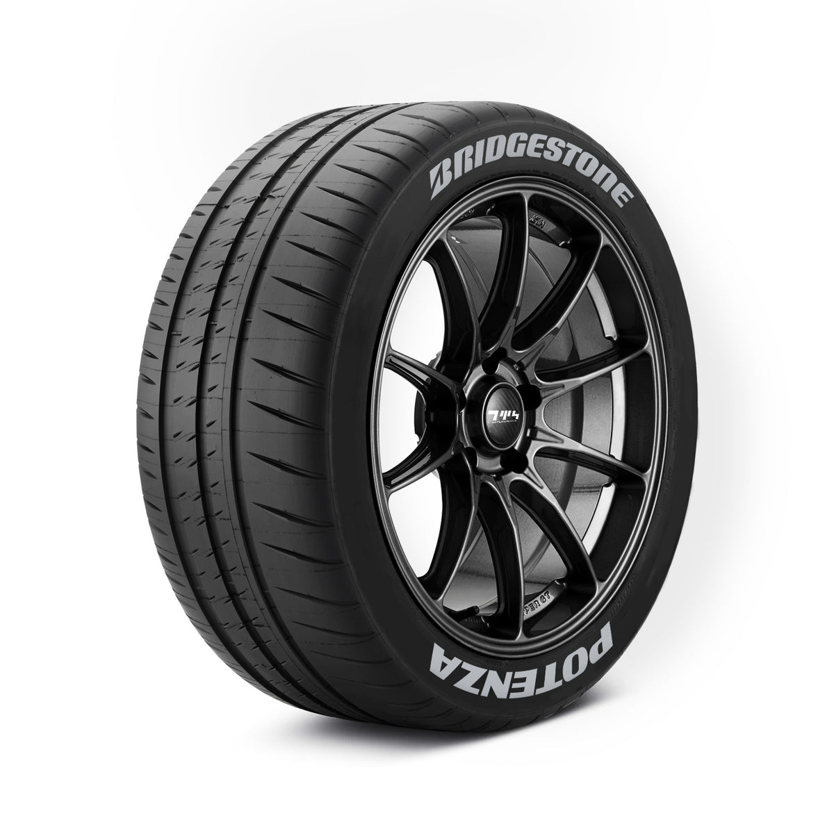 Bridgestone Potenza Reifenaufkleber