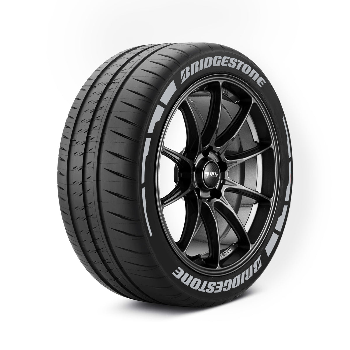 Kit adesivi per pneumatici Bridgestone con svasature