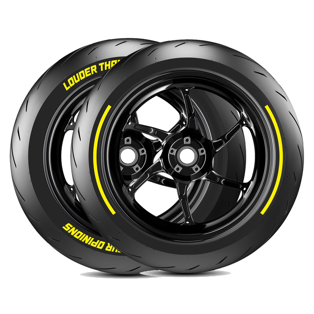 Custom Design Tyre Stickers Kit