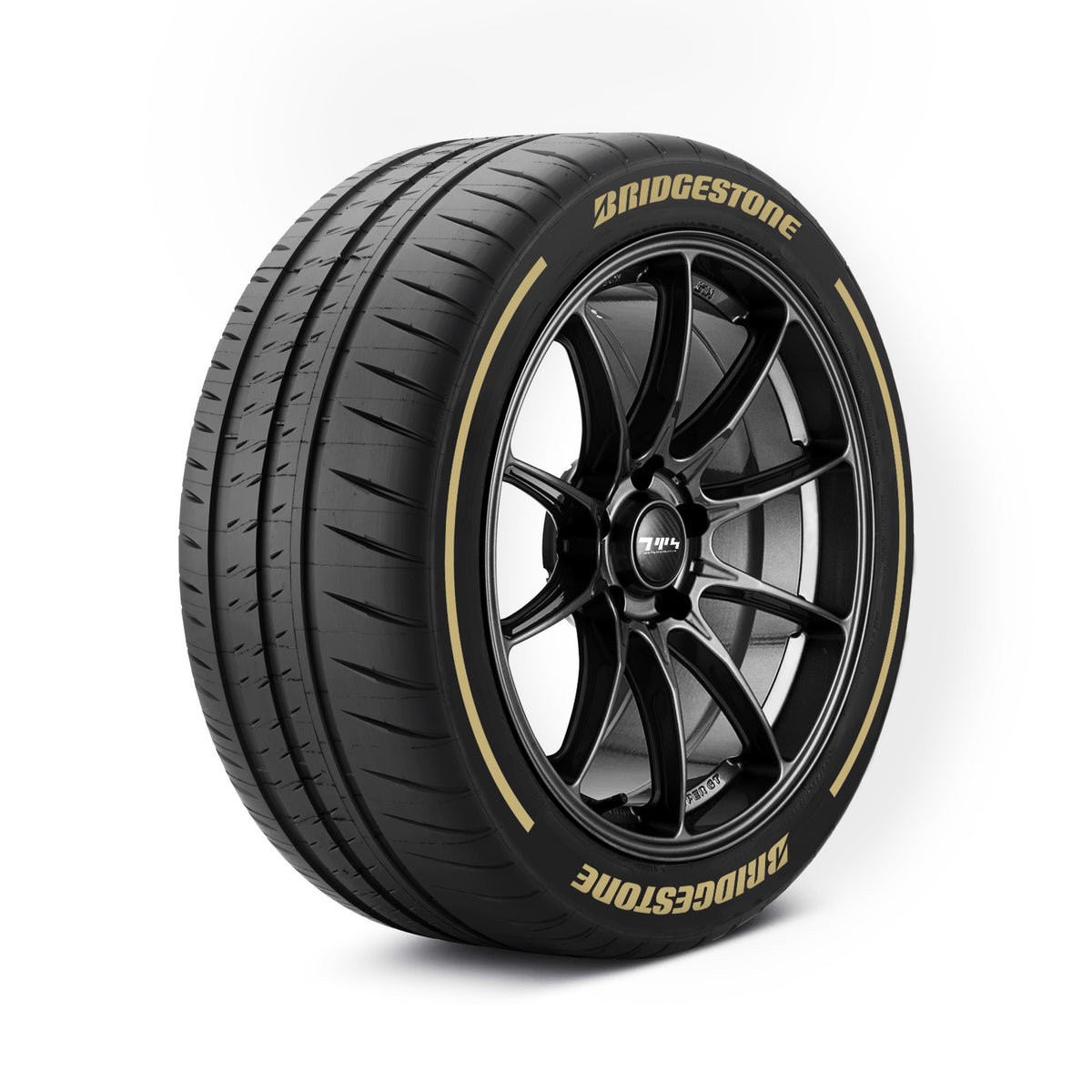 Bridgestone-Reifenaufkleber