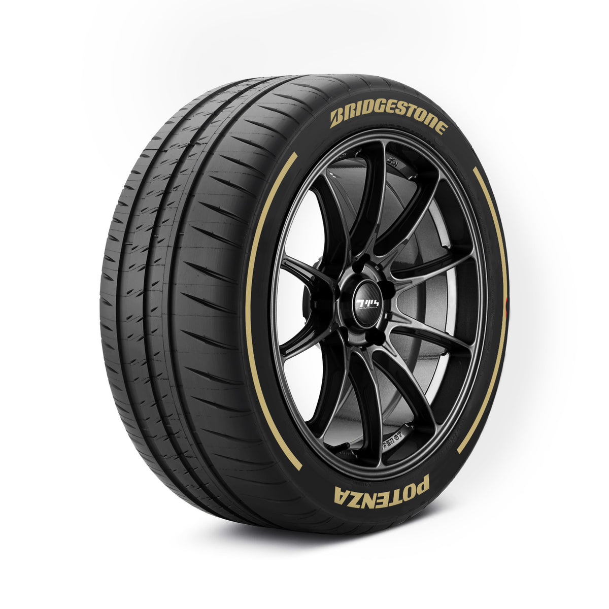Bridgestone-Reifenaufkleber