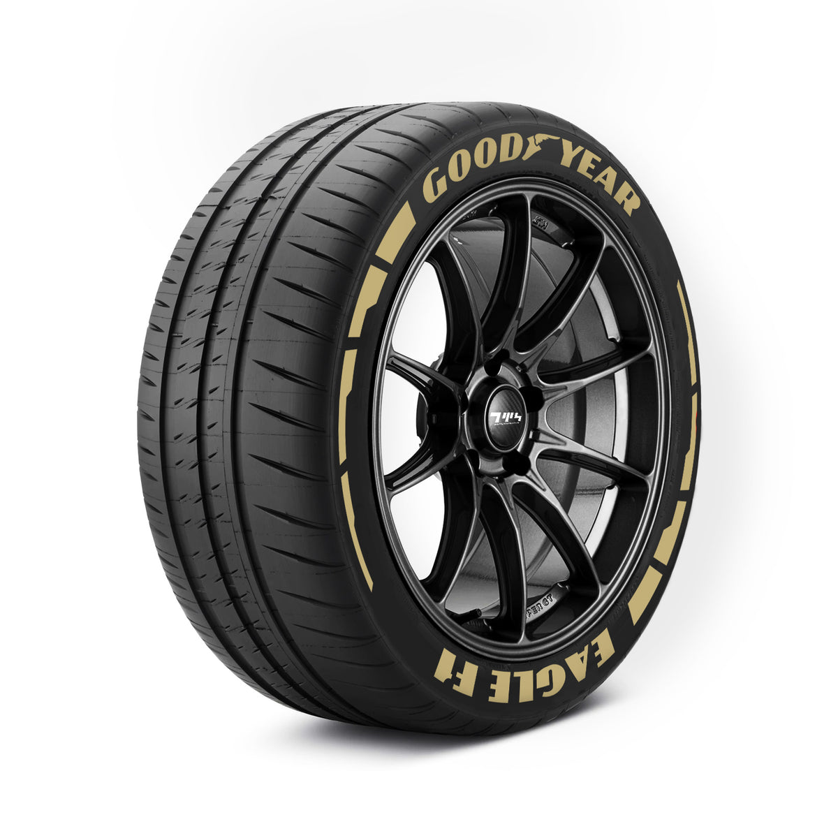 Goodyear Eagle F1 Tyre Stickers With Flares Kit