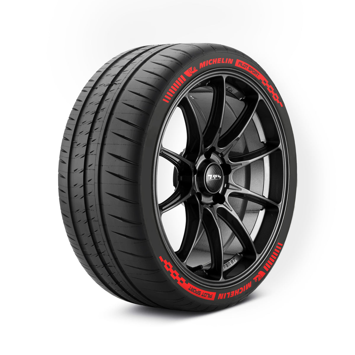 MICHELIN Reifenaufkleber mit Nadelstreifen