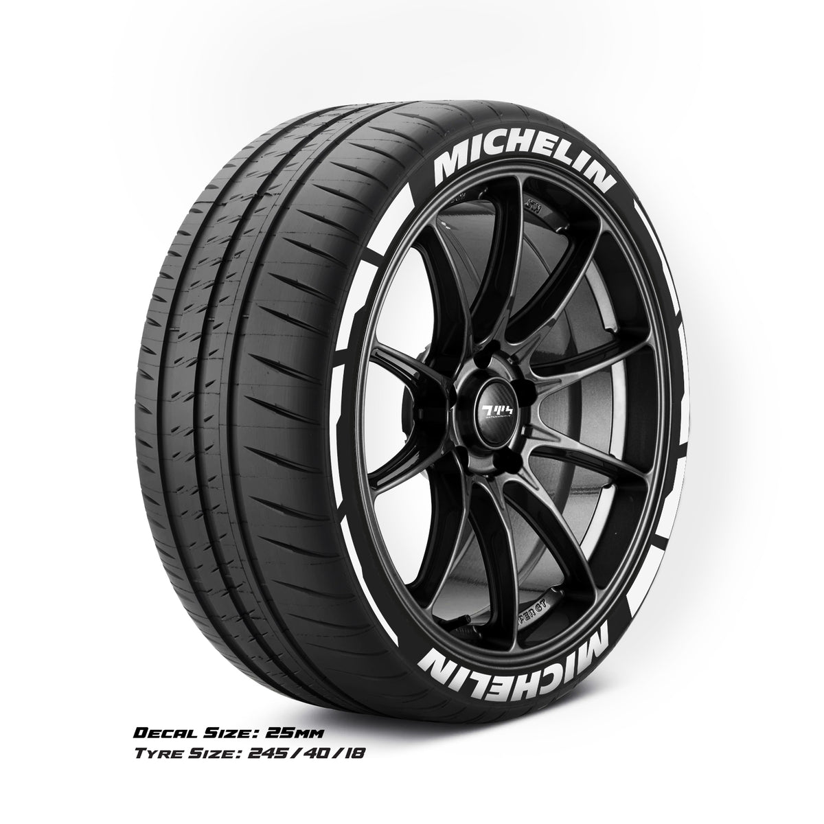 MICHELIN Reifenaufkleber mit Flares
