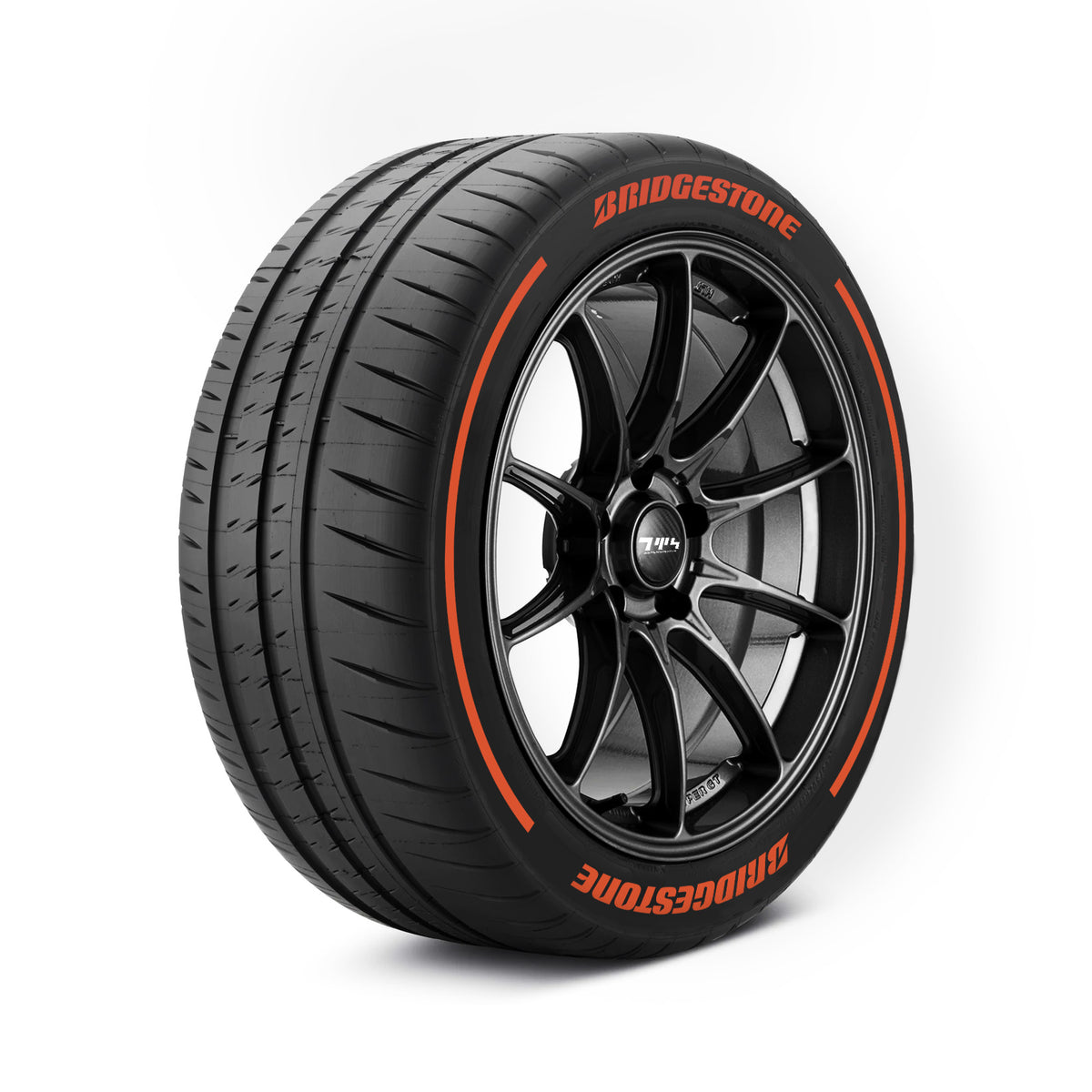 Bridgestone-Reifenaufkleber
