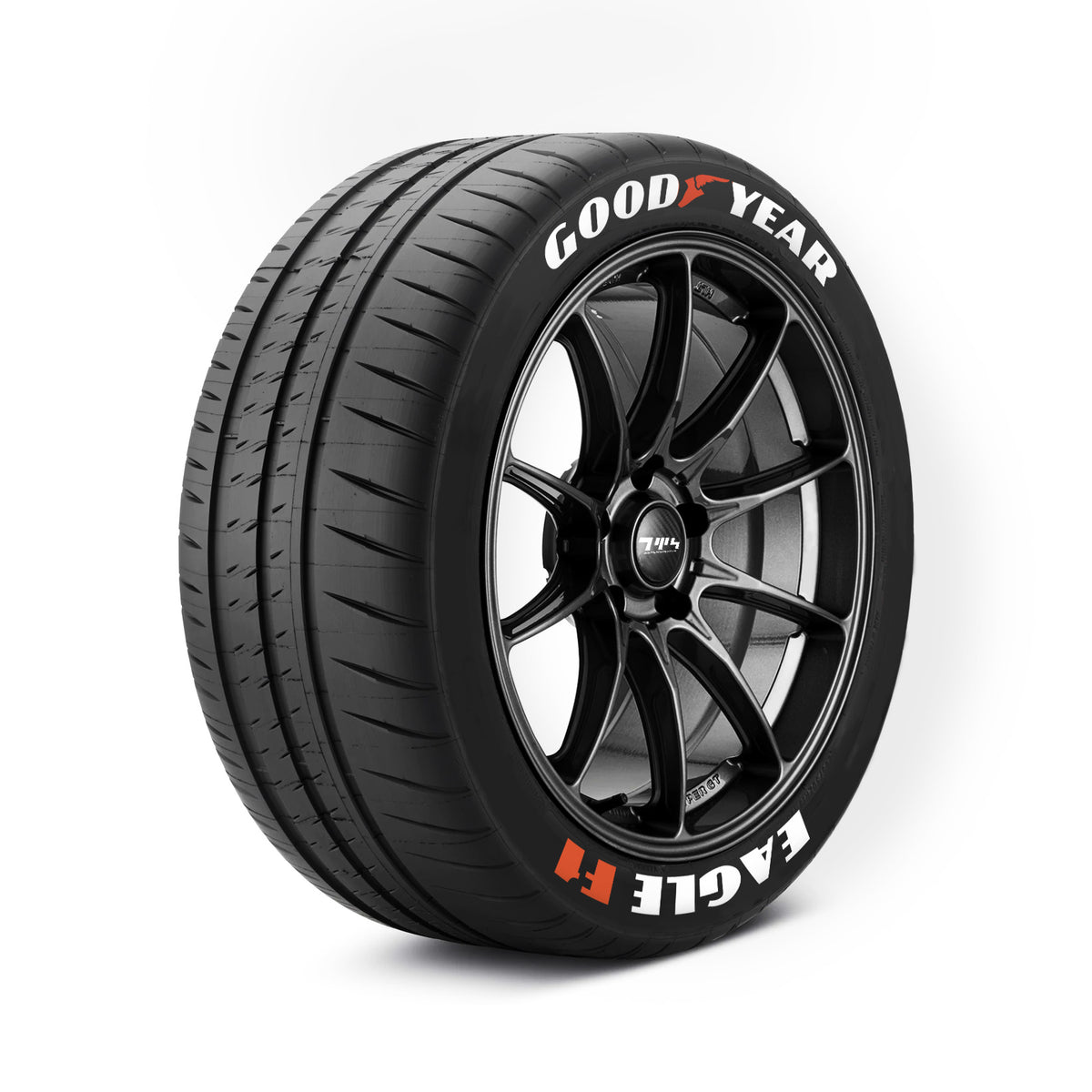 Kit adesivi per pneumatici Goodyear Eagle F1 (colorati).