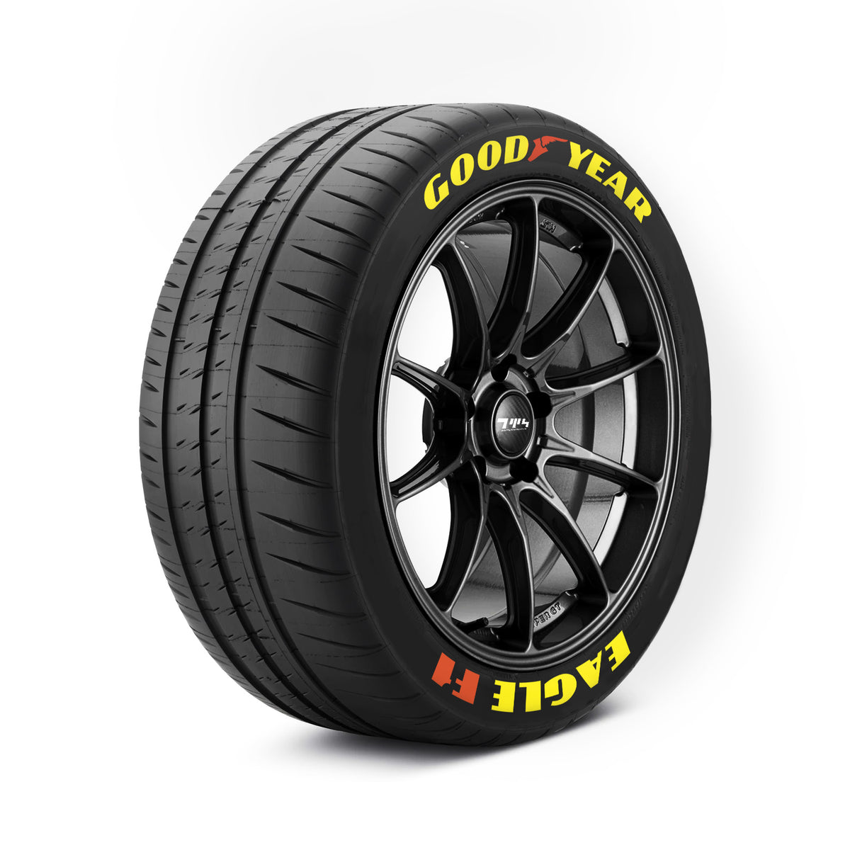 Kit adesivi per pneumatici Goodyear Eagle F1 (colorati).