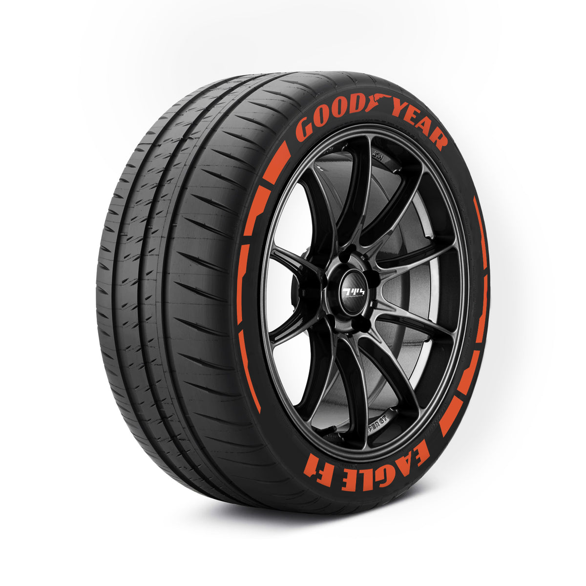 Goodyear Eagle F1 Tyre Stickers With Flares Kit