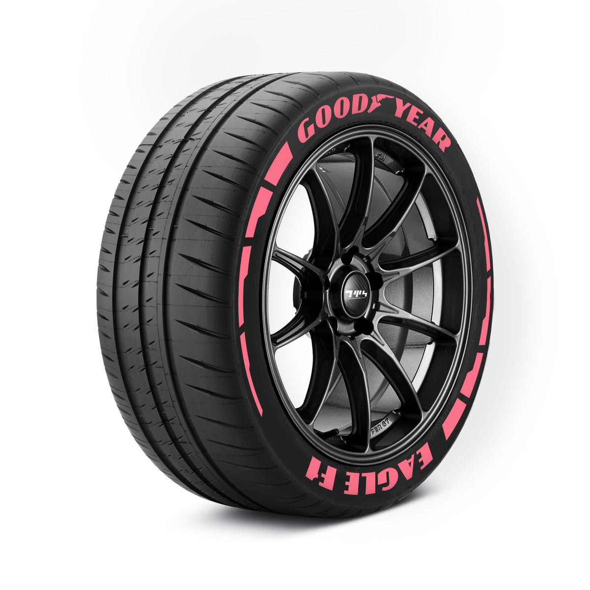 Goodyear Eagle F1 Tyre Stickers With Flares Kit