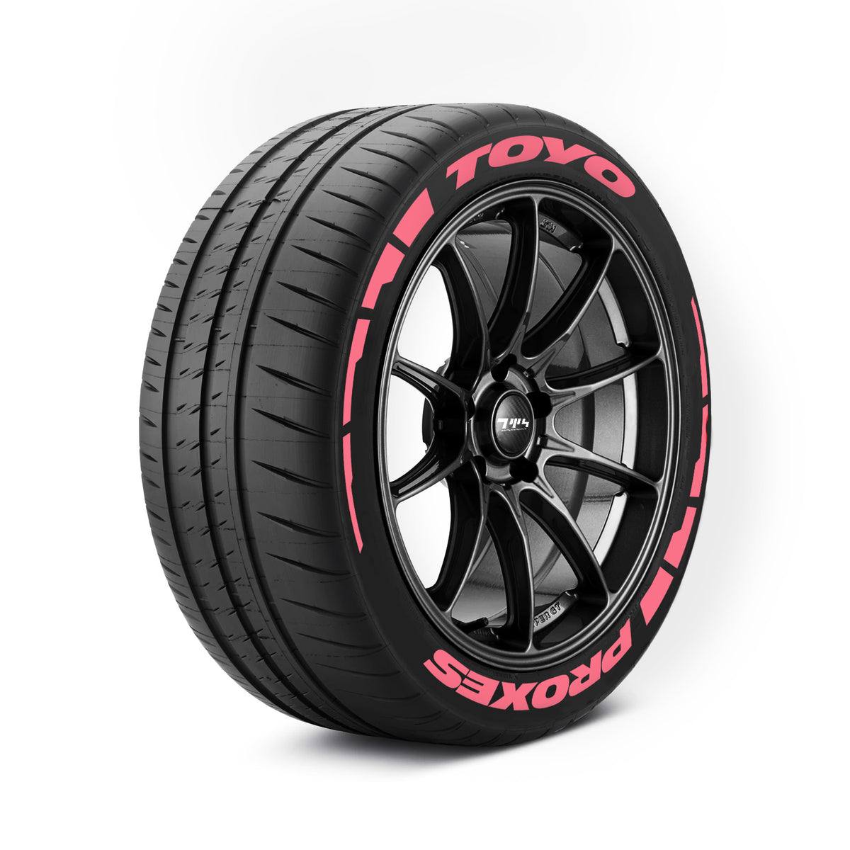 Kit d'autocollants pour pneus TOYO PROXES avec fusées éclairantes