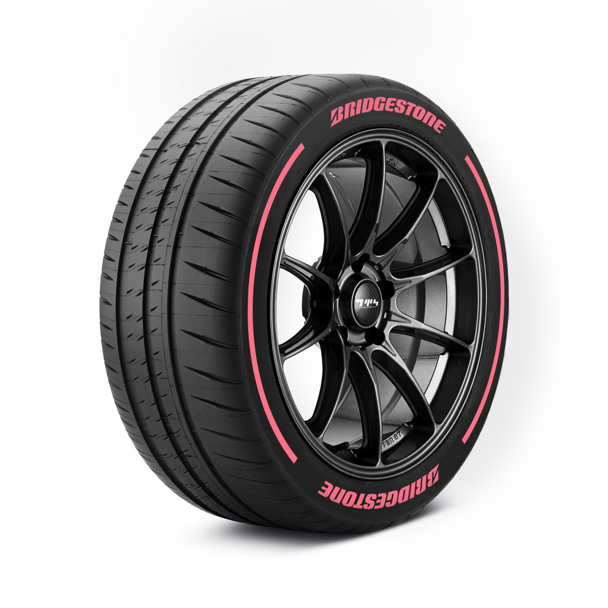 Bridgestone-Reifenaufkleber