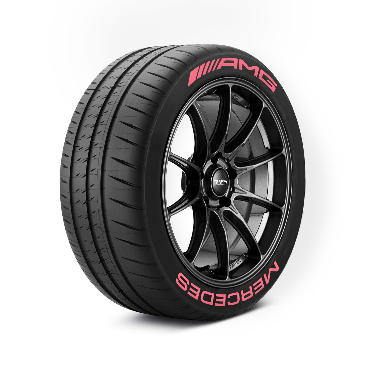 Mercedes AMG bandenstickers
