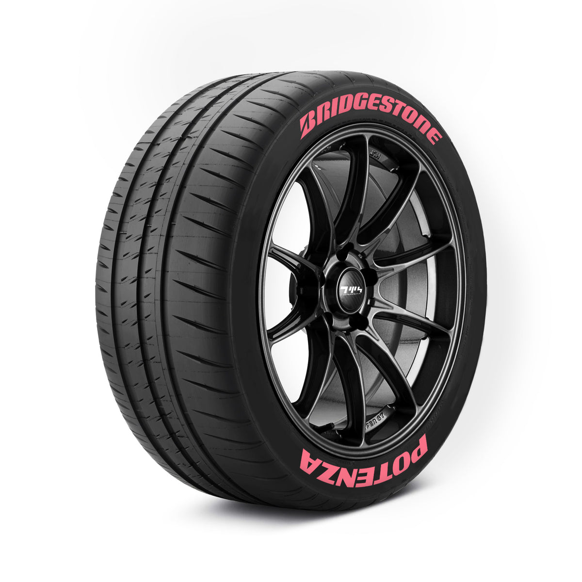 Bridgestone Potenza Reifenaufkleber