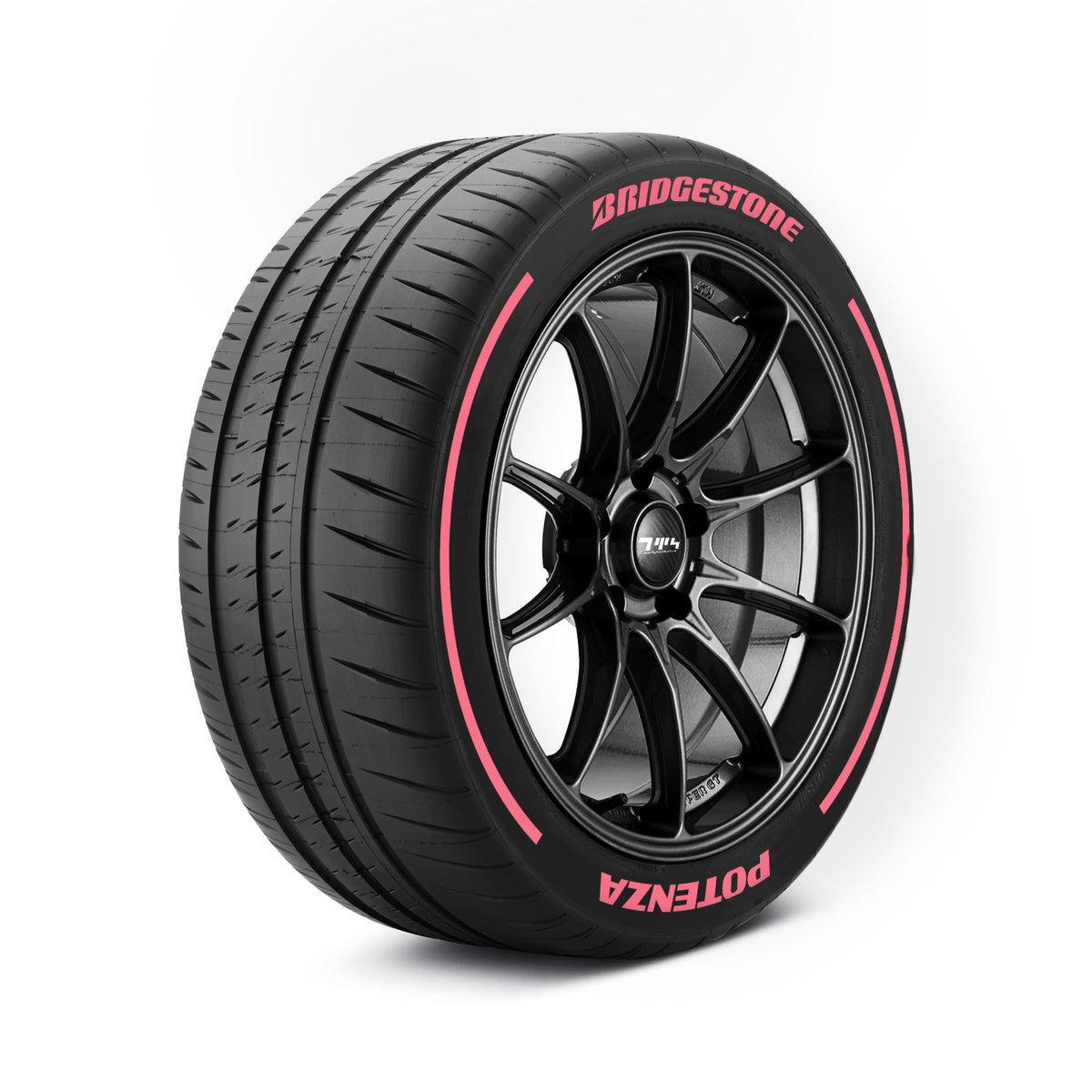 Bridgestone-Reifenaufkleber