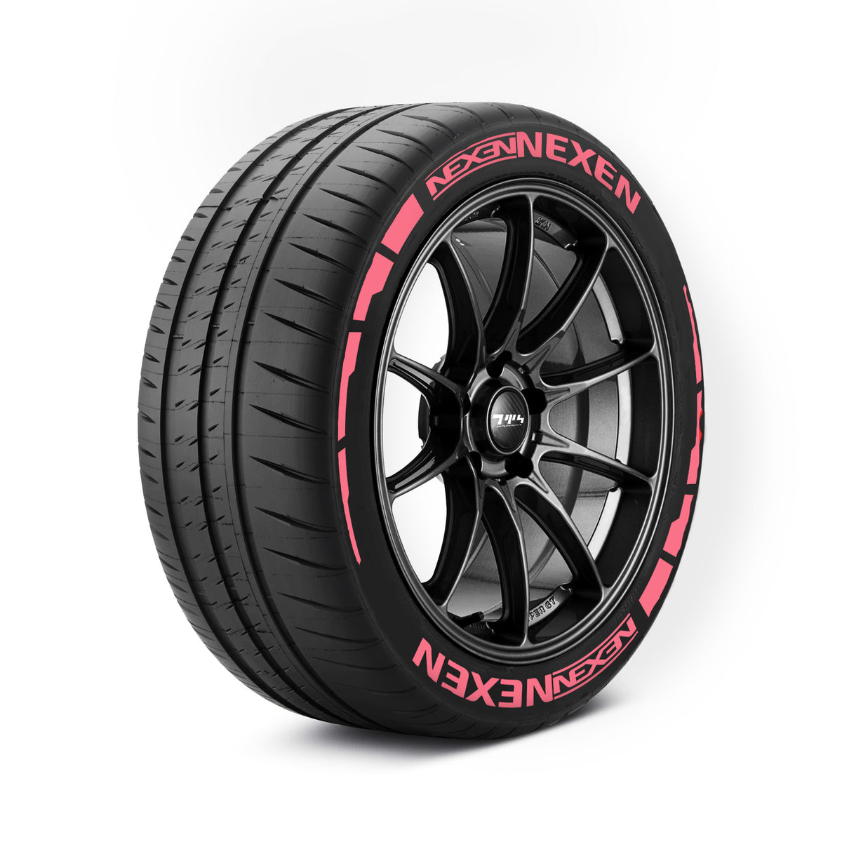 NEXEN bandenstickers met fakkels