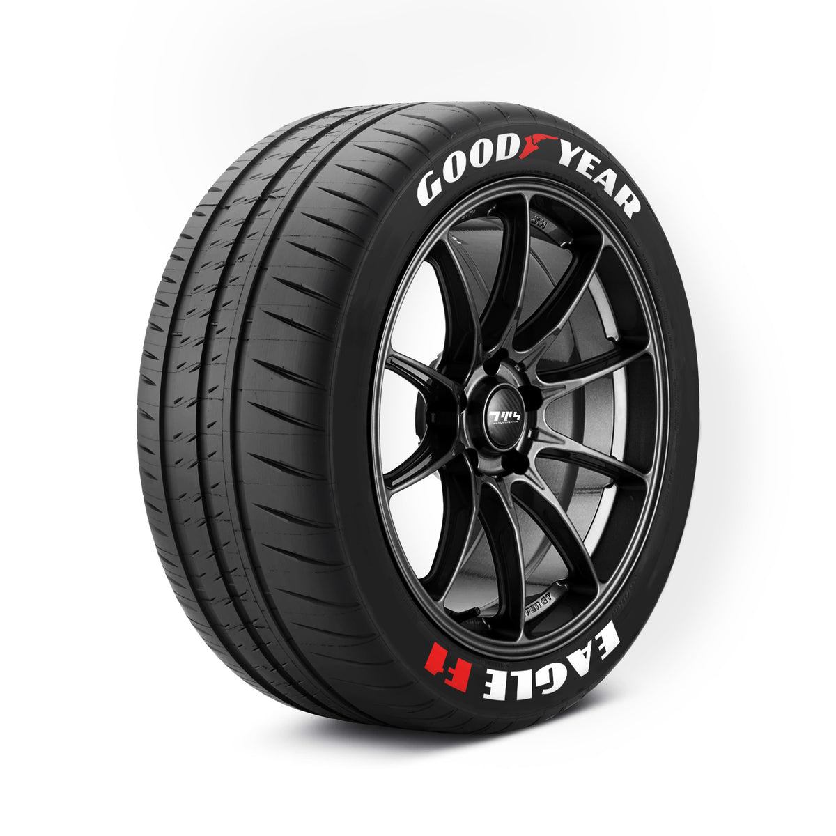 Kit adesivi per pneumatici Goodyear Eagle F1 (colorati).