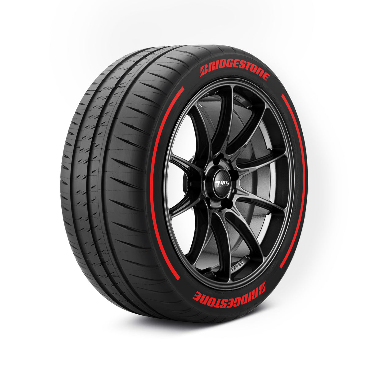 Bridgestone-Reifenaufkleber