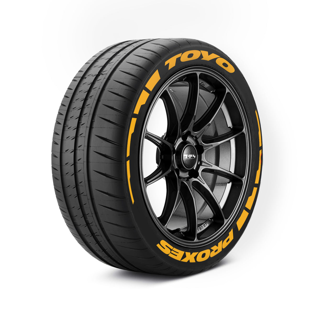 Kit d'autocollants pour pneus TOYO PROXES avec fusées éclairantes
